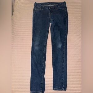 Old Navy Women's Dark Blue Skinny Jeans Size 6